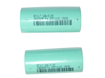 東莞旋力電子IFR26650磷酸鐵鋰電池|太陽(yáng)能路燈鋰電池