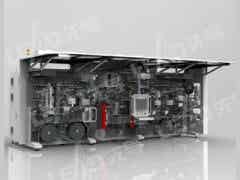 先導(dǎo)智能 鋰電池設(shè)備 方形軟包電芯●卷繞機圖1