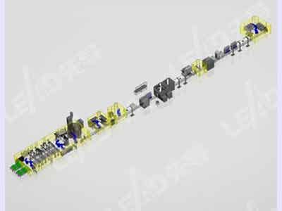 先導(dǎo)智能 鋰電池設(shè)備 方形鋰電模組組裝線