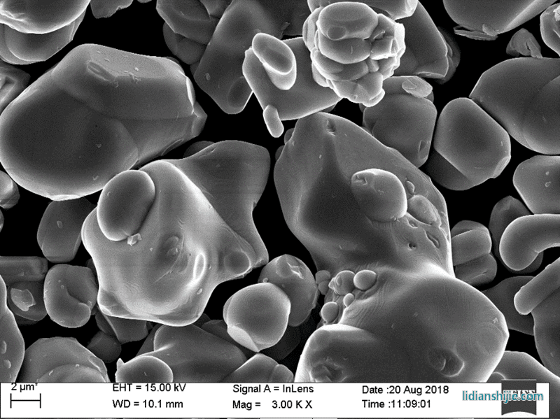 貴州振華新材料鈷酸鋰T09SKMC 電鏡圖