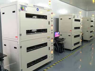 恒翼能 鋰電設備 圓柱鋰離子電池化成分容針床