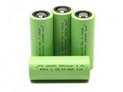 零點(diǎn)新能源 安全低溫動(dòng)力26650鐵鋰電池圖2