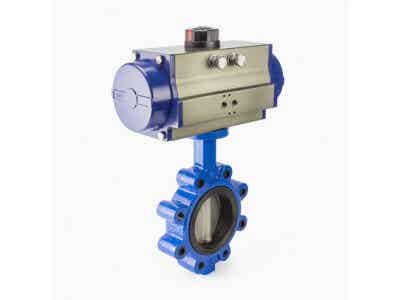 弗雷西 支耳式對夾蝶閥 氣動蝶閥