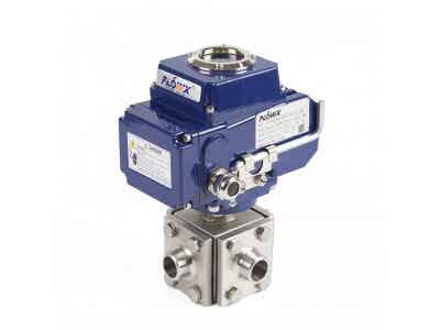 意大利進口四通 焊接球閥 對焊球閥