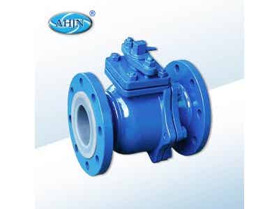 江南泵閥 Q41-10C襯氟球閥圖1