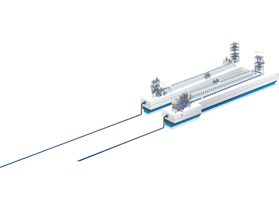 靈鴿科技鋰電正負(fù)極材料生產(chǎn)線圖1