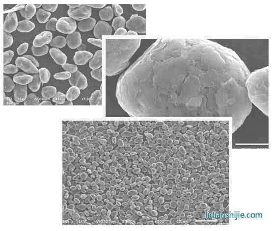 鱗片石墨球化后產(chǎn)品