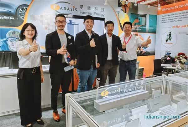 孚能科技展臺(tái)