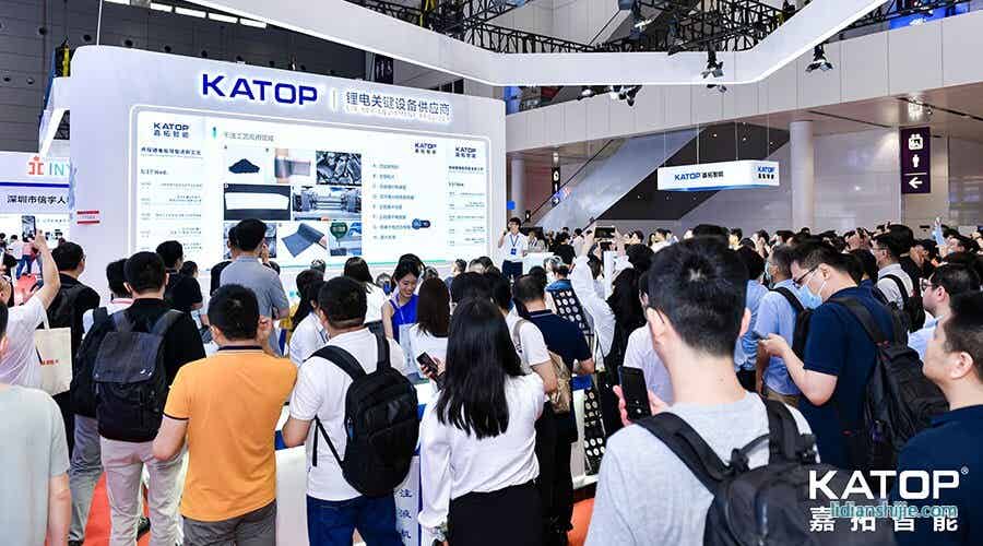 嘉拓智能鋰電關(guān)鍵設(shè)備新工藝閃耀亮相2023CIBF