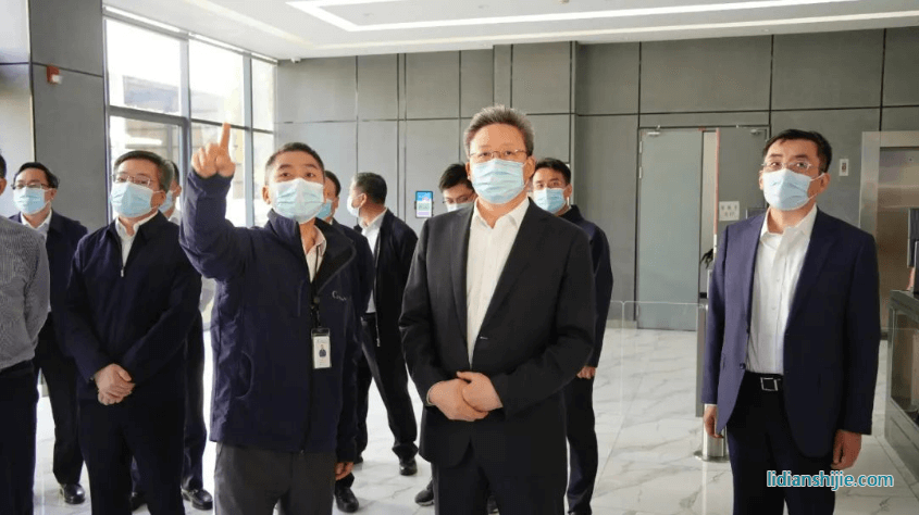 南通市市委副書記、市長吳新明一行蒞臨南通科瑞恩調(diào)研