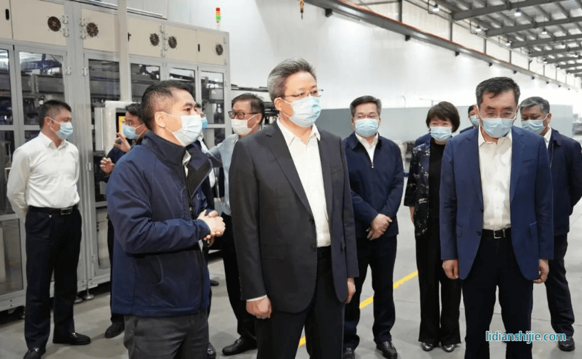 南通市市委副書記、市長吳新明一行蒞臨南通科瑞恩調(diào)研