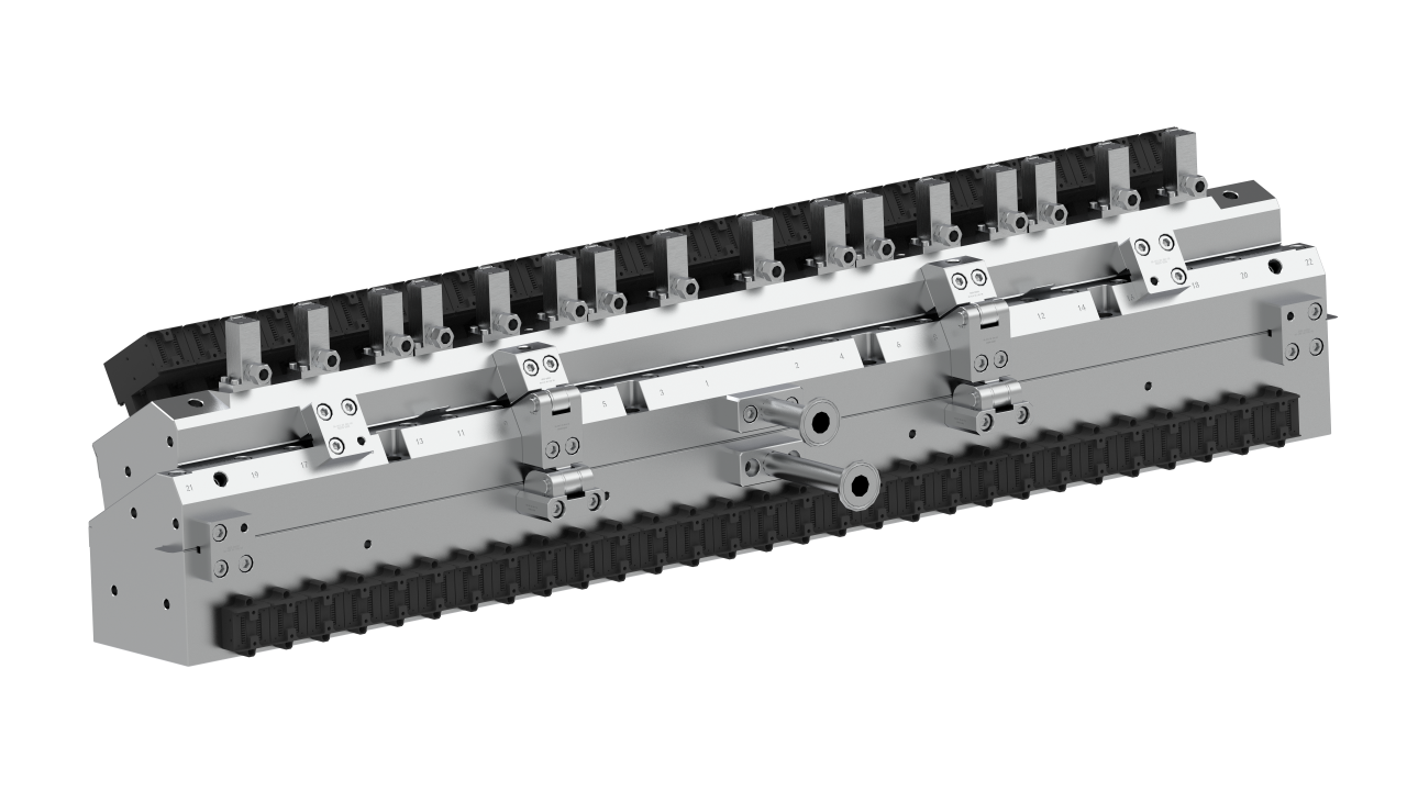曼恩斯特全陶瓷模頭綜合雙層全自動涂布模頭